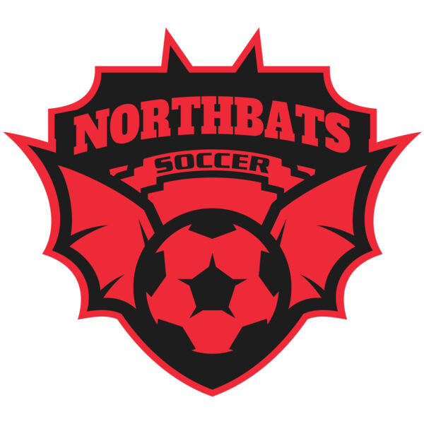 North bats Tournament Soccer logo template Miniaturansicht
