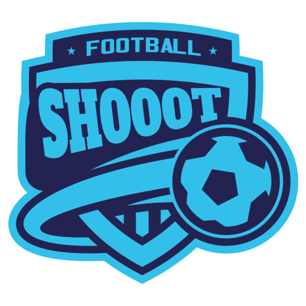 Shoot Football logo template Miniaturansicht