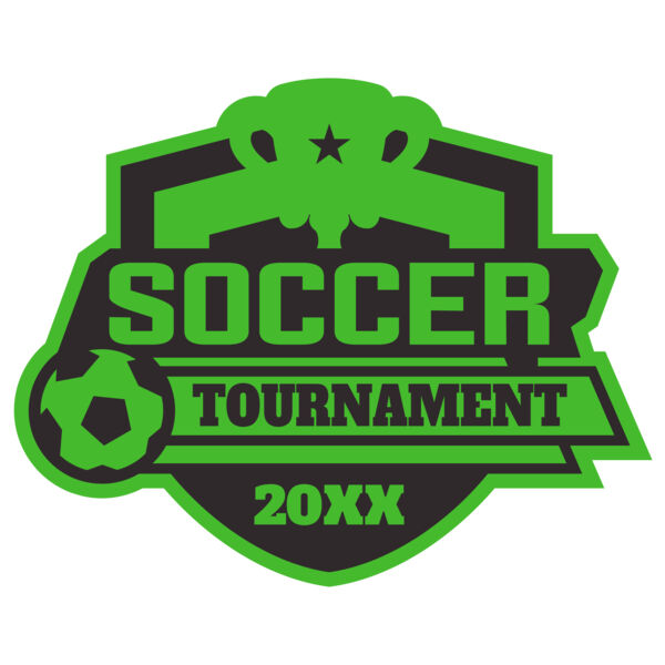 Soccer Tournament logo template 02 Miniaturansicht