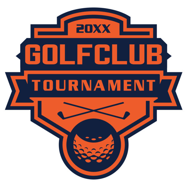 Golf club Tournament logo template 02 Miniaturansicht
