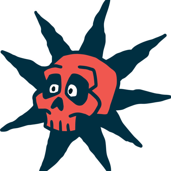 Elements Skulls logo template 52 Miniaturansicht