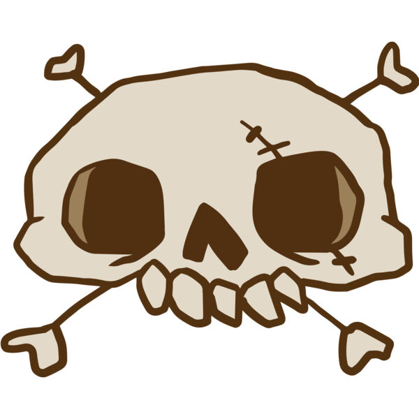 Elements Skulls logo template 67 Miniaturansicht