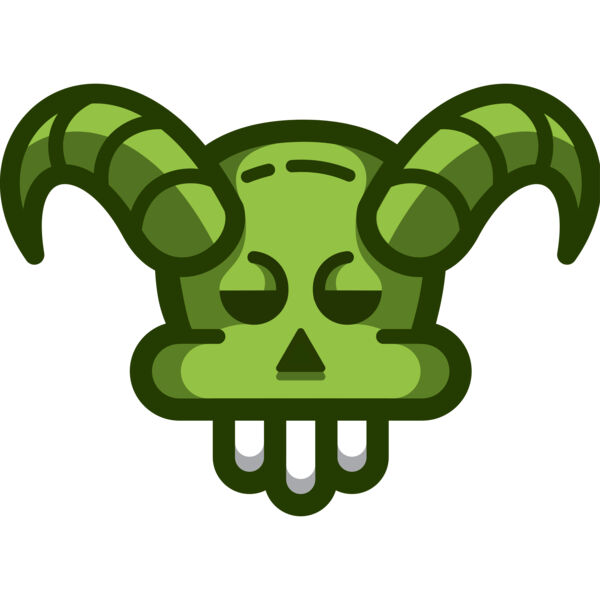 Elements Skulls logo template 114 Miniaturansicht