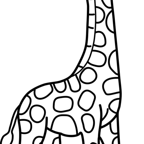 Giraffe   Clipart 3 Miniaturansicht