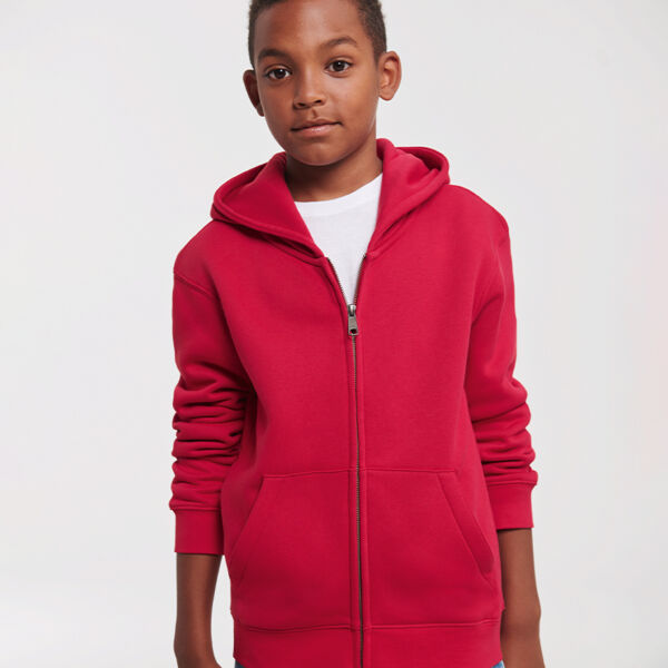 Basic Zip Hooded Sweatshirt Kinder Miniaturansicht