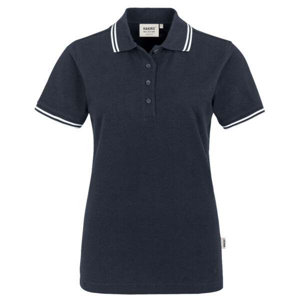 Hakro Damen Poloshirt Twin-Stripe Miniaturansicht