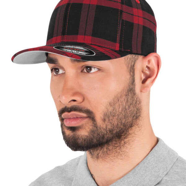 6 Panel Kappe "Tartan Plaid" Miniaturansicht