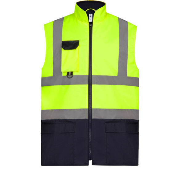 Hi-Vis Wattierter Bodywarmer Miniaturansicht