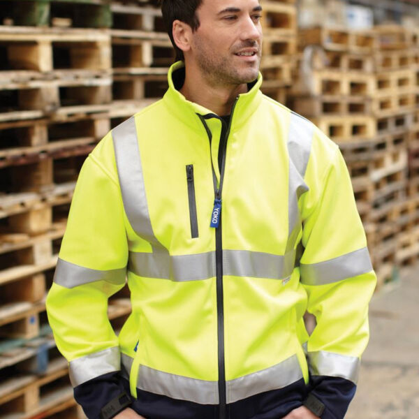 Hi-Vis Softshell Jacke Miniaturansicht