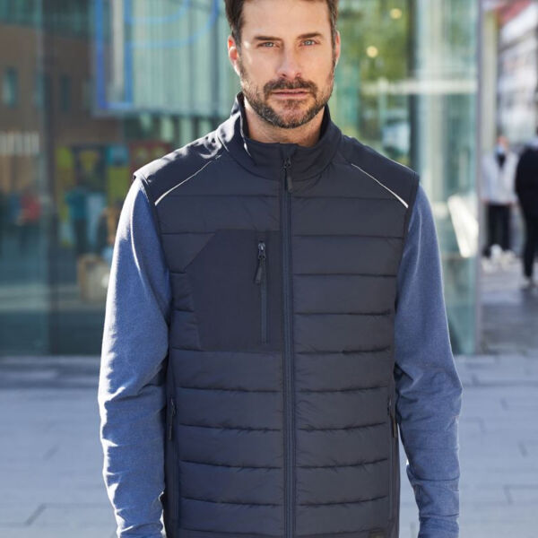 Herren Hybrid Gilet Miniaturansicht