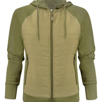 Ladies Keyport Full Zip Hooded Hybrid Jacket Miniaturansicht
