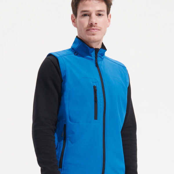 Rallye - Herren 3-Lagen Softshell Gilet Miniaturansicht