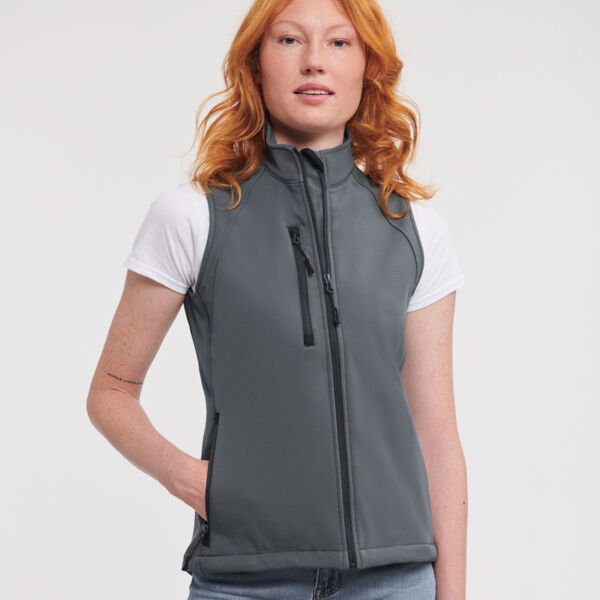 Damen 3-Lagen Softshell Gilet Miniaturansicht